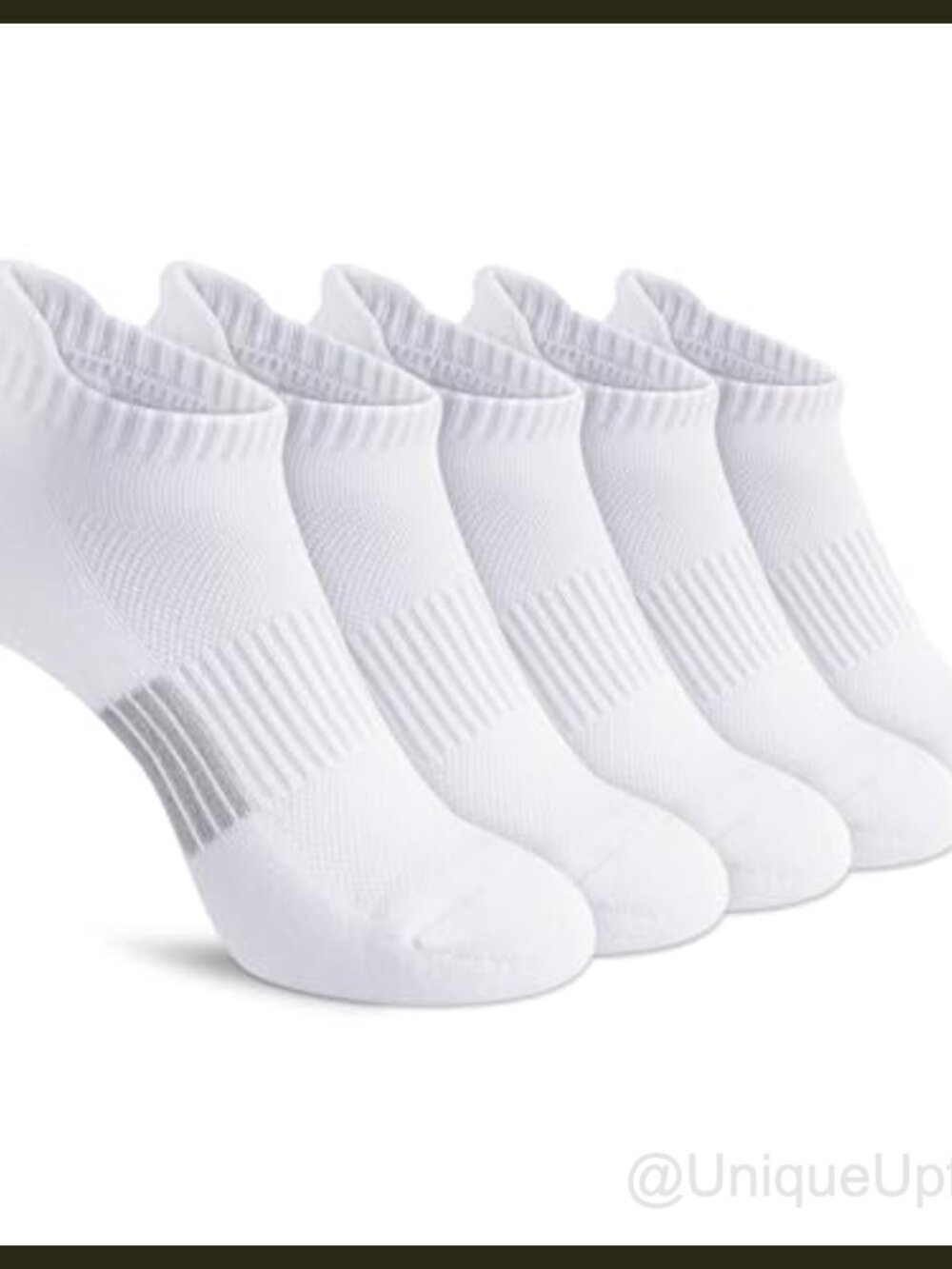 Gonii Women's Ankle Socks Cushioned No Show Athletic Running 5 Pairs